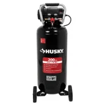 Husky Electric Air Compressor Gallon 200 Psi Oil Free Portable Vertical Tool. Fixed Price $311.29.