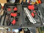 Campbell Hausfeld Iron Force 3-PC Pneumatic Nailer Set In Case. Fixed Price $178.99.