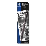 Staedtler Lumograph Sketching Pencils Set 6 Graphite Hardness Fine Quality. Fixed Price $14.49.