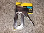 Stanley TR110 Heavy Duty Gun Steel Construction Silver Piece Stapler. Fixed Price $16.00.
