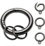 Keychain Trigger Buckle Kit Spring Round Circle Carabiner Hooks Clip,. Fixed Price $12.25.
