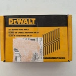 Dewalt DWRHS8DR113 21 Round Head Gun Nails 2-3/8" X .113" (2000 Qty). Fixed Price $37.19.