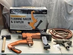 Central Pneumatic 3-IN-1 Air Flooring Nailer/stapler, Hammer, Thor Gun Lot. Fixed Price $49.99.