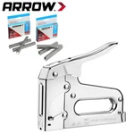 Arrow T50 Heavy Duty Staple Gun Kit With 3750PC 1/4" 3/8" 1/2" Steel. Fixed Price $23.99.