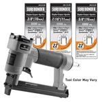 Surebonder Pneumatic Upholstery Stapler W/ 22-GAUGE Staples (3/8 In., 5/8 In.). Fixed Price $49.95.