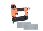 F50Q 18 Gauge Pneumatic Brad Nailer 3/8 To 2 For Cabinet Trim Baseboard Chair. Fixed Price $56.68.