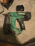 Hitachi NT1850DE 18V Brushless Li-ion Gauge Straight Brad Nailer. Fixed Price $275.00.