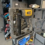 Simpson Strong-tie Gcn-mep Gas Actuated Concrete Nailer W/batteries & Charger. Fixed Price $150.00.