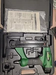Farmhand 1/4 Air Brad Nailer With Hard Case. Fixed Price $15.00.