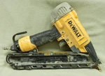 Dewalt DWFP72155 Air Finish Nailer Angled Pneumatic Gun 2-1/2". Fixed Price $55.00.