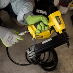 Stark Usa 6 Gallons Air Compressor Brad Nailer Straight Gun Staple Set. Fixed Price $174.95.