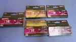 Lot Of 5 Boxes Arrow T18, # 186 3/8 Genuine 1000 Staples Each Box.. Fixed Price $22.99.