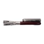 Vintage Duo-fast Pocket Stapler Pen Style Mini Maroon Few Staples Left. Fixed Price $14.86.