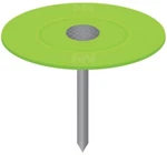New National 0135053 1" Plastic Cap Nails 2000 Count Box 6303036. Fixed Price $14.99.