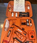 Paslode IM250A 16 Gauge Angled Finish Nailer 3 Fuel Cells Valves New Box Nails. Fixed Price $190.00.