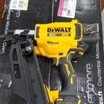 Dewalt DCN920 20V Xr 21 Cordless Battery Powered Nail Gun Yellow Black. Fixed Price $400.00.