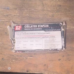 Grip-rite 18 Gauge Narrow Crown Staples 1/4 In Galvanized Steel. Fixed Price $24.48.