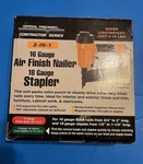 New Central Pneumatic 66902 Contractor Series 1 Finish Nailer/stapler. Fixed Price $61.34.
