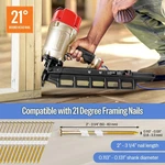 Meite SN2183F Degree Framing Nailer 2" To 3-1/4" Length Plastic Collated. Fixed Price $169.99.