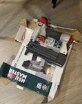 Neu Master NPT5040 2 In Nailer/stapler 18 Gauge 90 Psi Gray Black Red. Fixed Price $47.49.