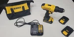 Dewalt DCD771 20V Max Cordless Drill/driver Kit, 3 Batteries, Charger, Bag +++. Fixed Price $94.00.