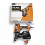 Ridgid Pneumatic 15-DEGREE 1-3/4 In. Coil Roofing Nailer Used. Fixed Price $135.15.