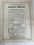 Sears Craftsman Router Dovetail Template Owners Manual 315.25720 Free Ship. Fixed Price $9.93.