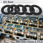 Oil Seal Ring Rotary Shaft Nbr Rubber 60X100X10MM Black 5 Pcs. Fixed Price $26.39.