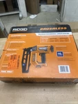 Ridgid 18V Brushless 1/2 Straight Finish Nailer Tool Only Model R09893B. Fixed Price $180.00.