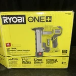 Ryobi One+ Airstrike 18V Gauge Stapler - P361 Tool Only. Fixed Price $115.00.