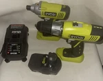 Ryobi Drill Driver Set P271 , P234G W/ Battery & Charger In Euc. Fixed Price $74.99.