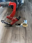 Powermate Vx HWFN3N1P Pneumatic 3-IN-1 16-GAUGE Flooring Nailer With Some Nails. Fixed Price $99.99.