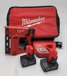 Milwaukee 2447-20 M12 3/8" Crown Stapler 2- XC4.0 Batteries With Charger & Bag. Fixed Price $169.99.