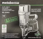 Metabo Hpt NV83A5 Coil 1/4 Framing Nailer New. Fixed Price $335.00.