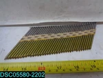 QTY=2500: Senco Smooth Shank Paper Tape Collated Nails Bright Basic KC27APBX. Fixed Price $50.13.