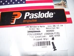 Paslode Part # 900630 Lockout Pin. Fixed Price $7.00.