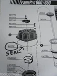 Genuine Senco AC0141 Seal For 15 Frame Pro Framing Nailers SCN60XP SCN65XP Rare. Fixed Price $14.20.