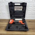 Black & Decker Brad Nailer FSBN125 With Case, Manual, Nails. Fixed Price $15.96.
