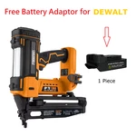Freeman PE20VFN64 Cordless 16GA 2-1/2" Nailer Tool Only + Dewalt Adapter. Fixed Price $173.99.