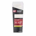 Collated Narrow Crown Staples,l-style Electrogalvanized STEEL,1-1/4 IN.X18 Gauge. Fixed Price $23.94.