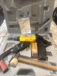 Ramsond RMM4 2-IN-1 Air Hardwood Flooring Cleat Nailer And Stapler Gun. Fixed Price $100.00.