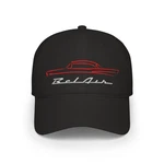 57 Chevy Bel Air Hat Vintage Tri-five Classic Car Outline Cap Adjustable. Fixed Price $33.00.