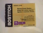 Bostitch Staples, Narrow Crown Finish 3/16 Inch, 18 Gauge, 3000 Per. Fixed Price $15.94.
