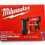 Milwaukee 2540-20 M12 12V 23 Gauge Compact Cordless Pin Nailer Bare Tool. Fixed Price $221.37.