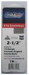 Nailpro 2-1/2" X Gauge 316 Stainless Paslode Angled Finish Nail, 1,000 Pcs. Fixed Price $72.74.