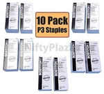 10 Boxes Of Bostitch P3 Staples For Bostitich Stapler 1/4" Fast Free Shipping. Fixed Price $26.49.