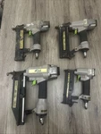 Lot Of 4 Blue Hawk Nail/staple Air Guns Good Deal. Fixed Price $120.00.