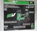 Metabo Hpt 18V Multivolt 1-3/4 Coil Roofing Nailer Kit 2AH NV1845DA. Fixed Price $369.00.