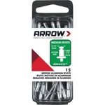 (6-15/PK)-ARROW 3/16"X 1/4" Aluminum Rivet. Metal Fabrics Etc. RMA3/16. Fixed Price $33.99.
