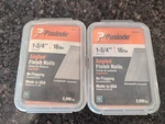 Paslode Angled 16 Ga Finish Nails 1-3/4" 2,000 Qty. ---- Boxes Total. Fixed Price $45.00.